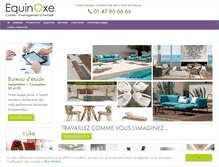 Tablet Screenshot of equinoxe-mobilier.com